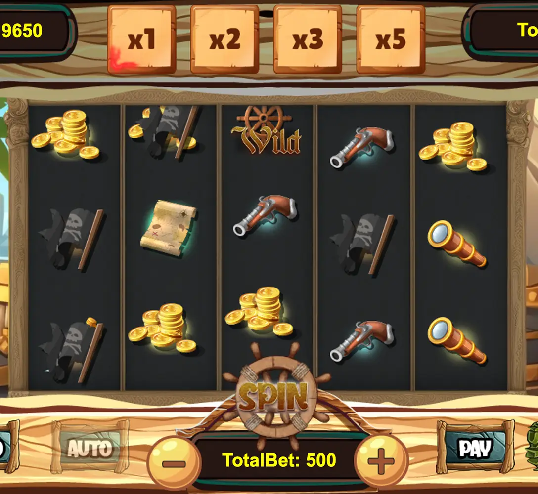 Treasure Island Web Game